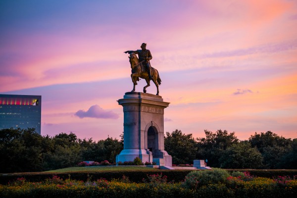 Sam Houston Herman Park by Nancy Calvert